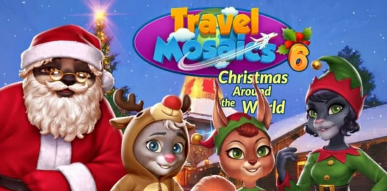 《旅行马赛克6：圣诞环游世界 Travel Mosaics 6: Christmas Around the World》Switch英文版NSP下载