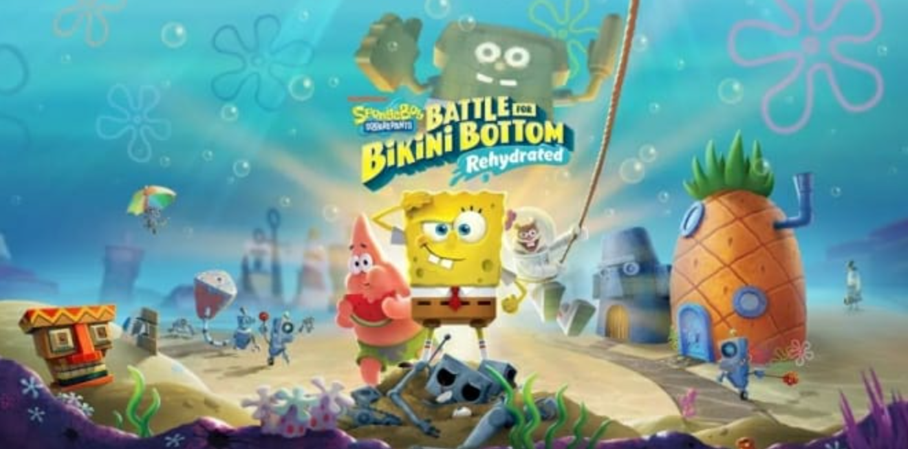 《海绵宝宝：争霸比基尼海滩 重新灌水版》Switch中文版NSZ下载 – 含1.0.5补丁