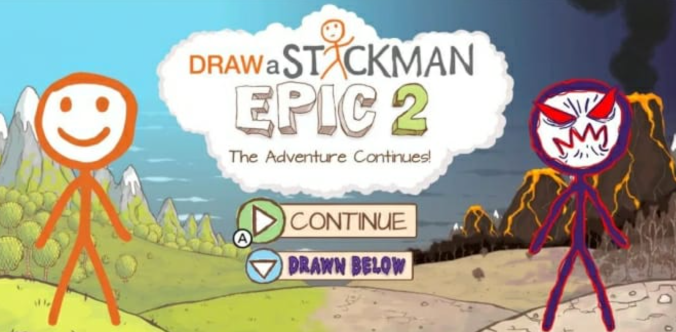《火柴人涂鸦：史诗2 Draw a Stickman: EPIC 2》Switch中文版NSZ下载 – 含1.0.1补丁