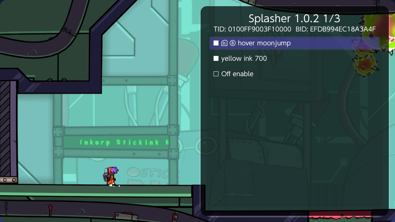 《喷射侠 Splasher》Switch金手指下载 – 含1.02