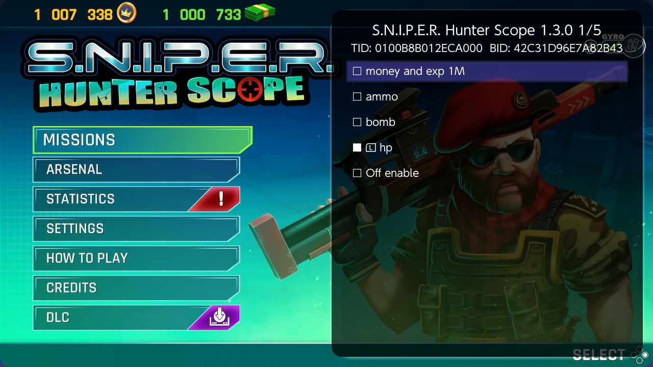 《神枪手 猎人范围 S.N.I.P.E.R. Hunter Scope》Switch金手指下载 – 含1.3.0