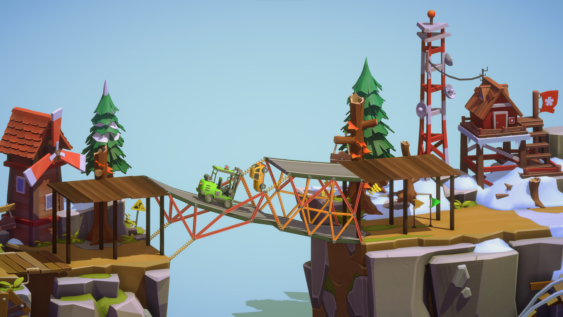 《桥梁建筑师3/Poly Bridge 3》PC中文版下载-含v1.5.9