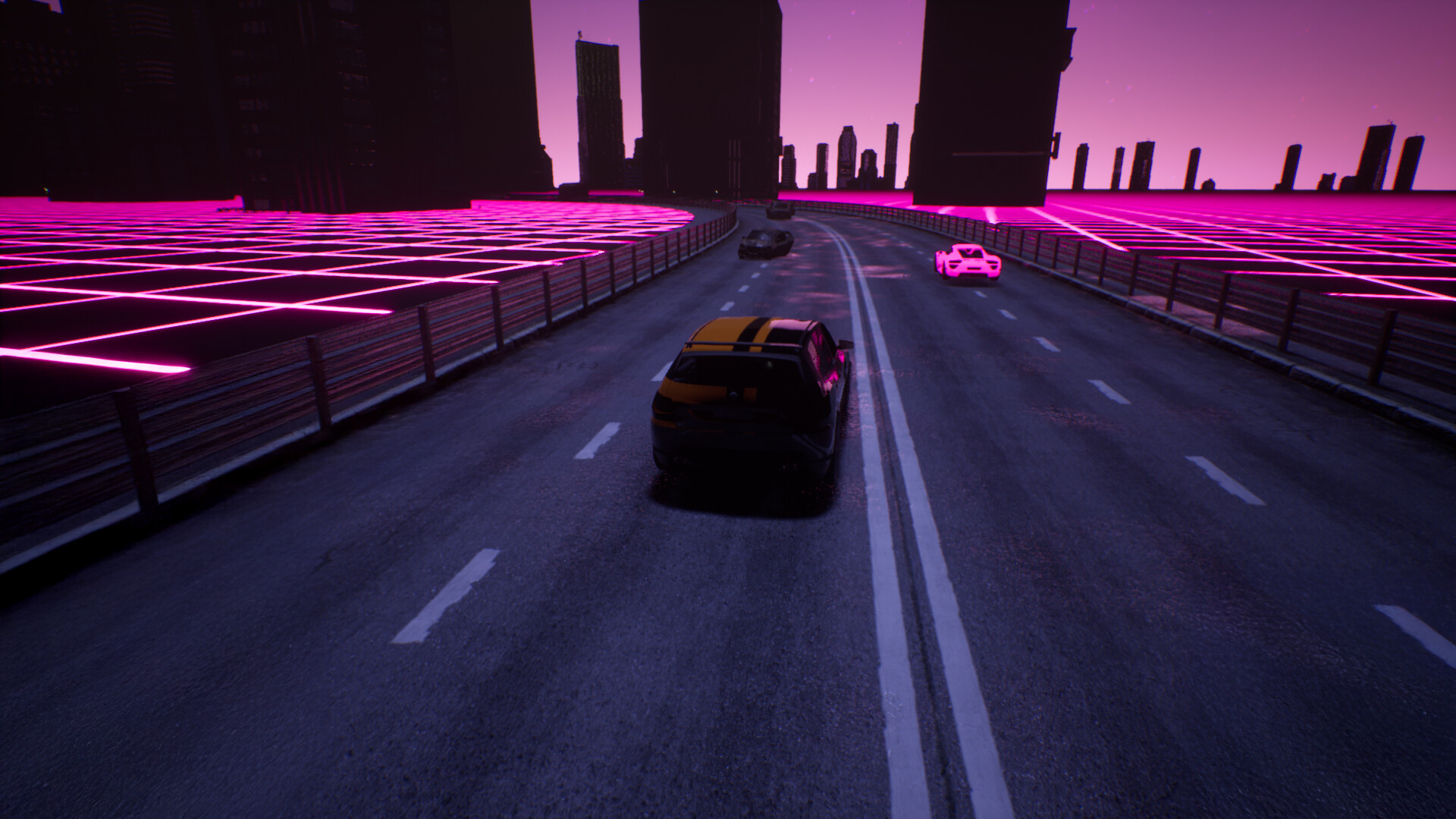 《合成波狂飙/Synthwave Burnout》PC中文版下载-含Build.20211610