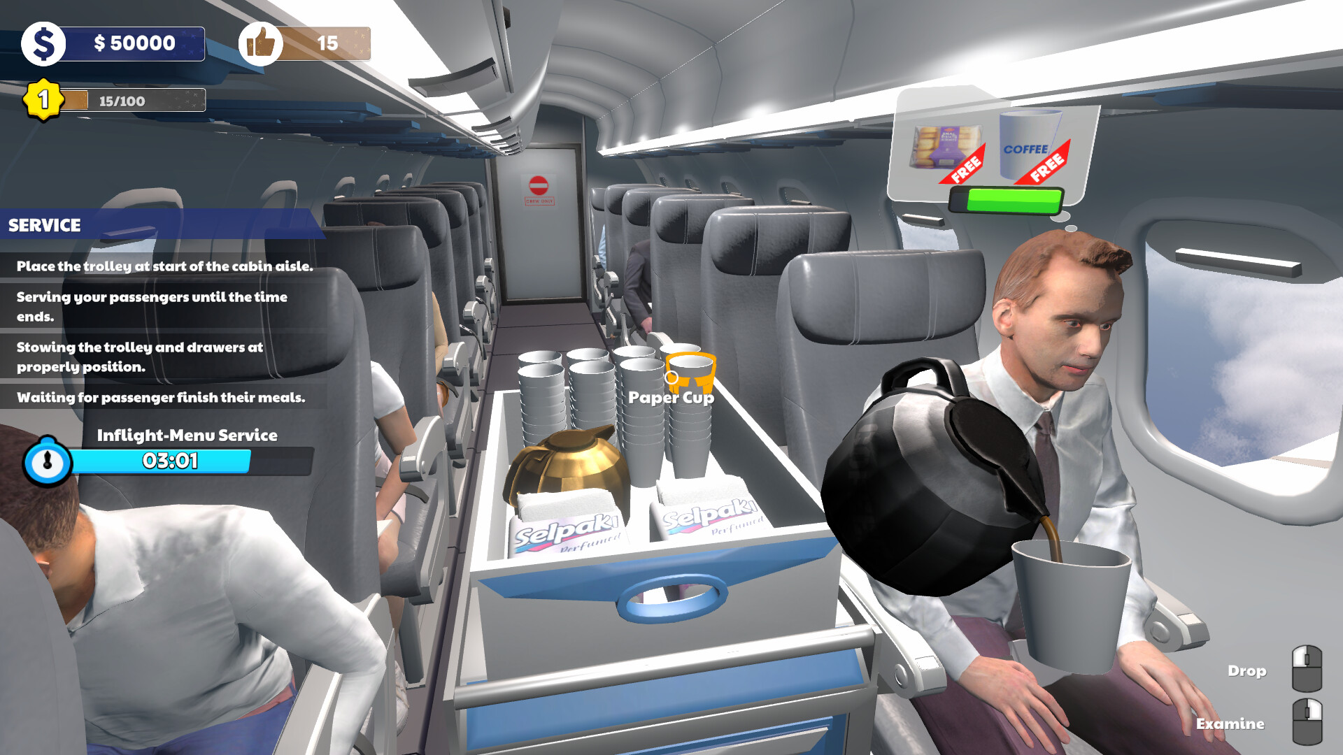 《空乘人生模拟器/Cabin Crew Life Simulator》PC中文版下载-含Build.20235635