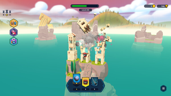 《城堡粉碎 Castle Crumble》switch美版中文