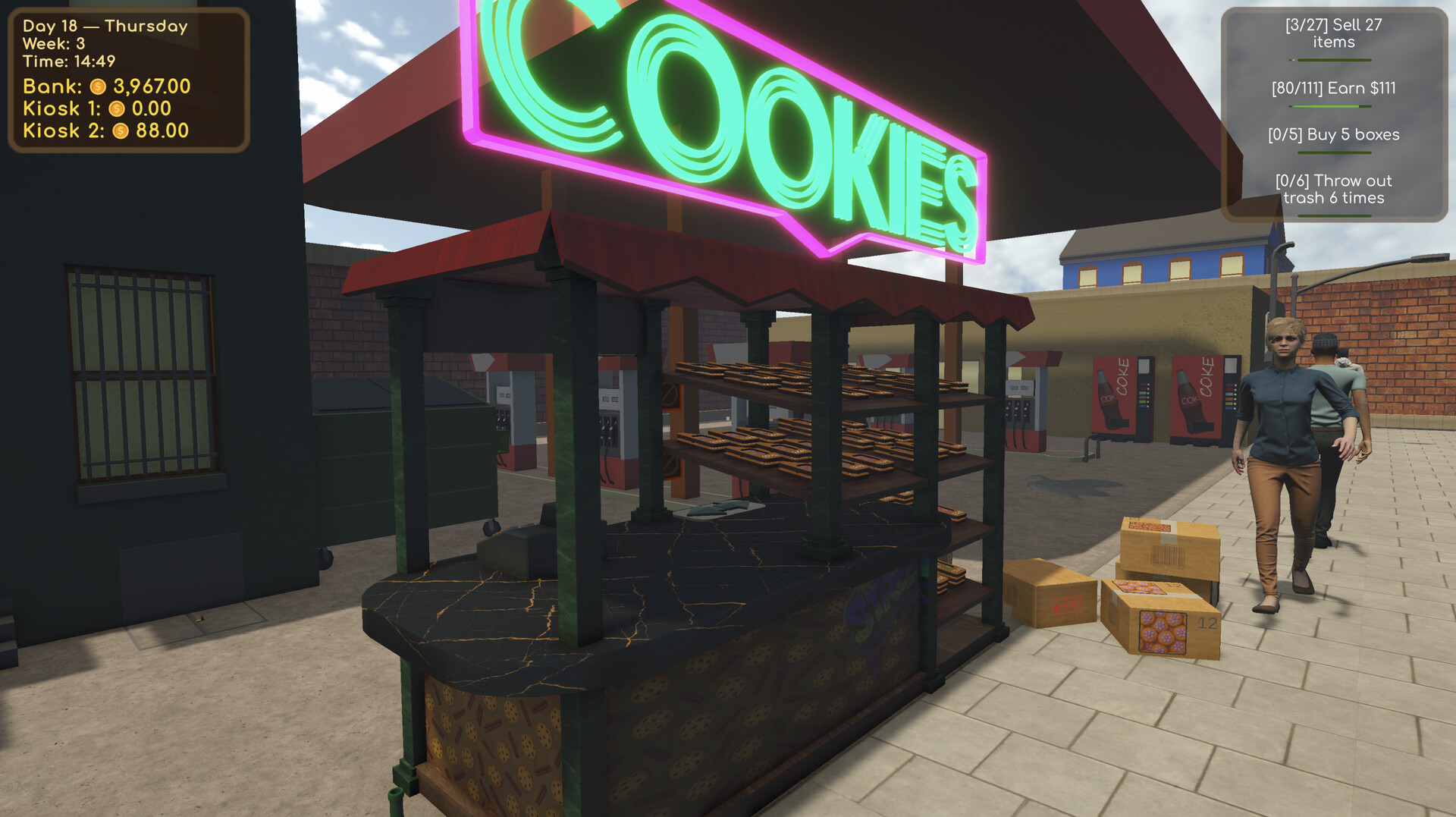 巧克力摊位模拟器/Choco Kiosk Simulator_1