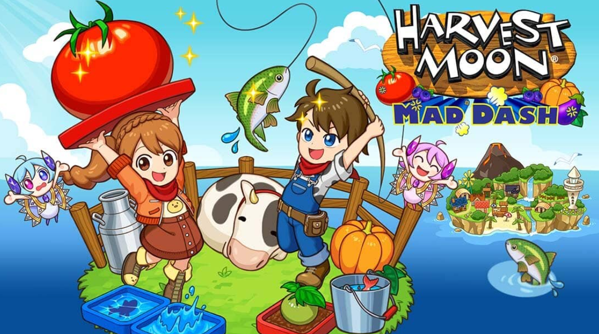 《牧场物语：疯狂冲刺 Harvest Moon: Mad Dash》Switch中文版NSP下载