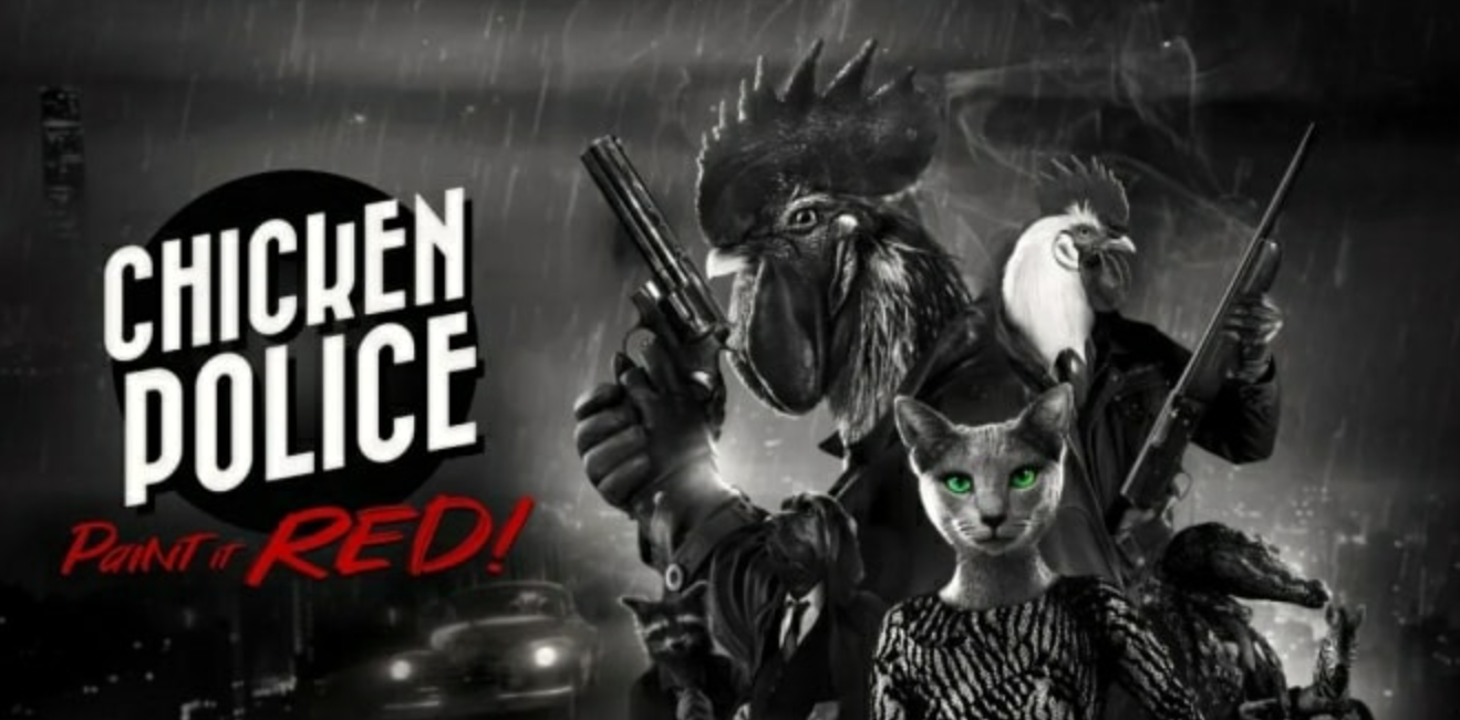 《公鸡神探：骇人听闻 Chicken Police – Paint it RED!》Switch中文版NSP下载 – 含1.0.3补丁