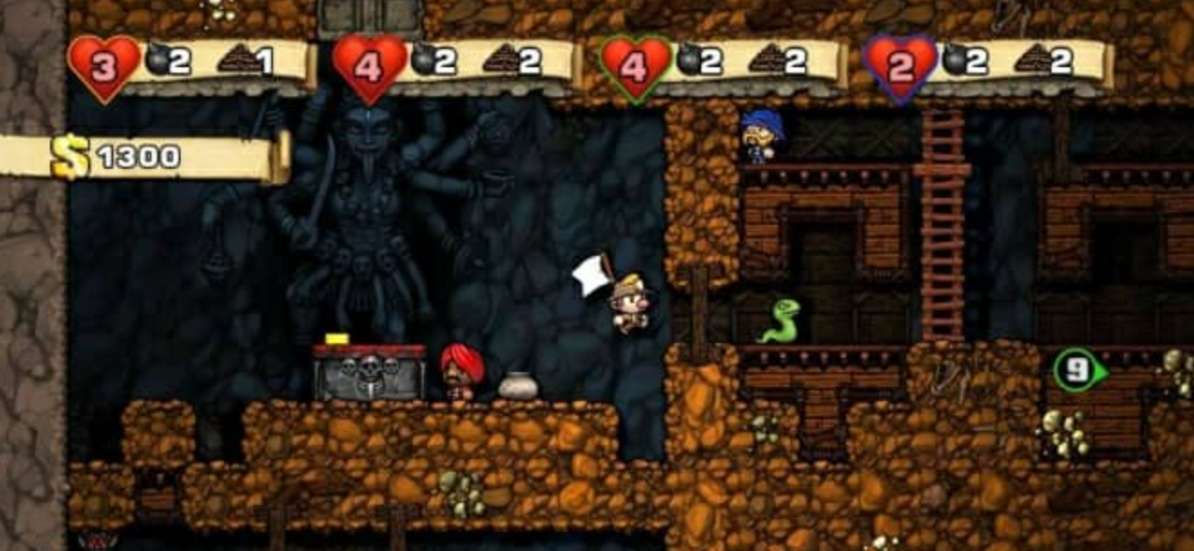 《洞穴探险HD Spelunky Classic HD》Switch中文版NSZ下载 – 含1.0.7补丁