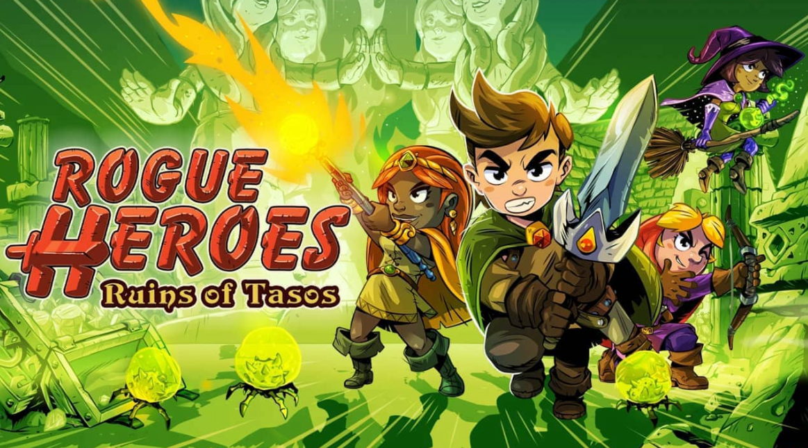 《痞子英雄：索泰斯遗迹 Rogue Heroes: Ruins of Tasos》Switch中文版NSP下载 – 含1.0.8补丁+1DLC