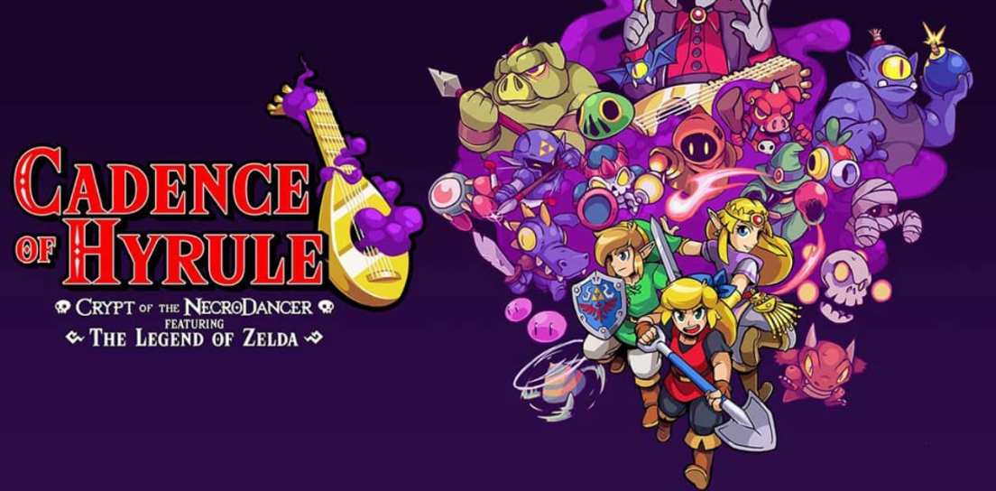 《节奏海拉鲁 Cadence of Hyrule: Crypt of the NecroDancer Featuring The Legend of Zelda》Switch中文版NSP下载 – 含1.5.0补丁+4DLC+金手指