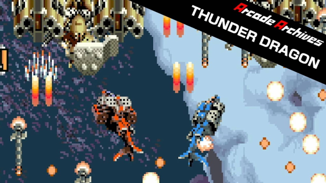 《街机：雷龙 Arcade Archives THUNDER DRAGON》Switch英文版NSZ下载 – 含1.0.1补丁