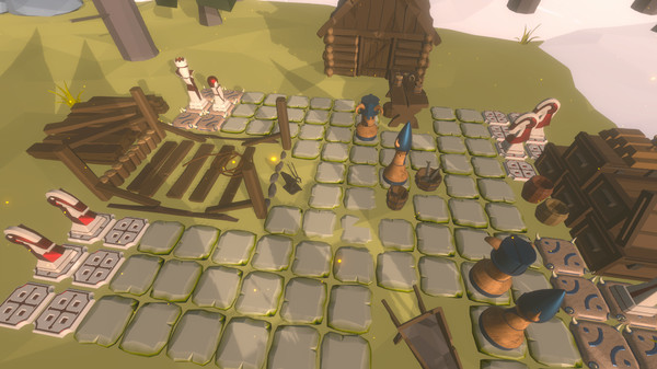 《象棋骑士-维京之地 Chess Knights: Viking Lands》Switch英文版NSZ下载