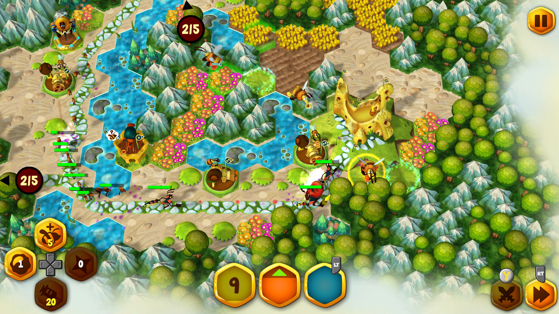 蜜蜂塔防/蜂巢保卫战：重置版 BeeFense BeeMastered_1