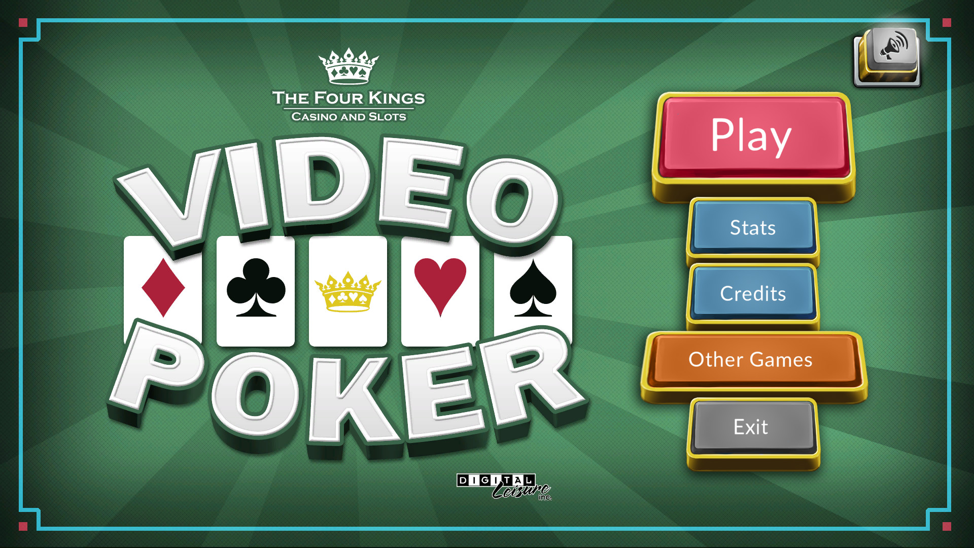 四王:电子扑克 Four Kings: Video Poker_2